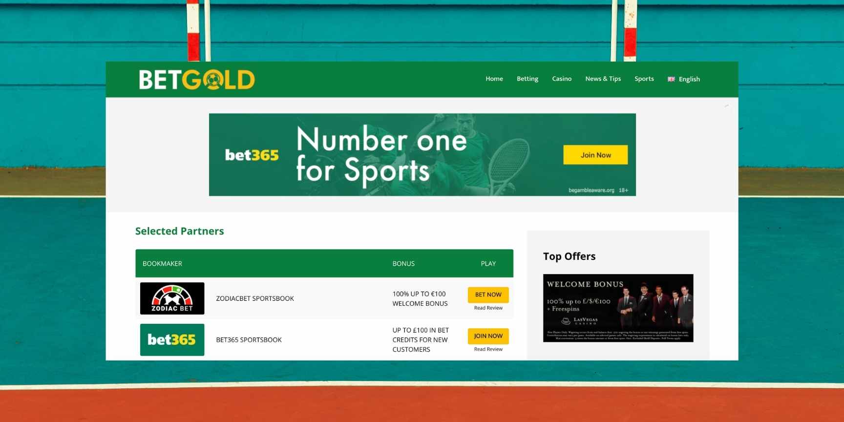 An objective review of the Betgold bookmaker from our website